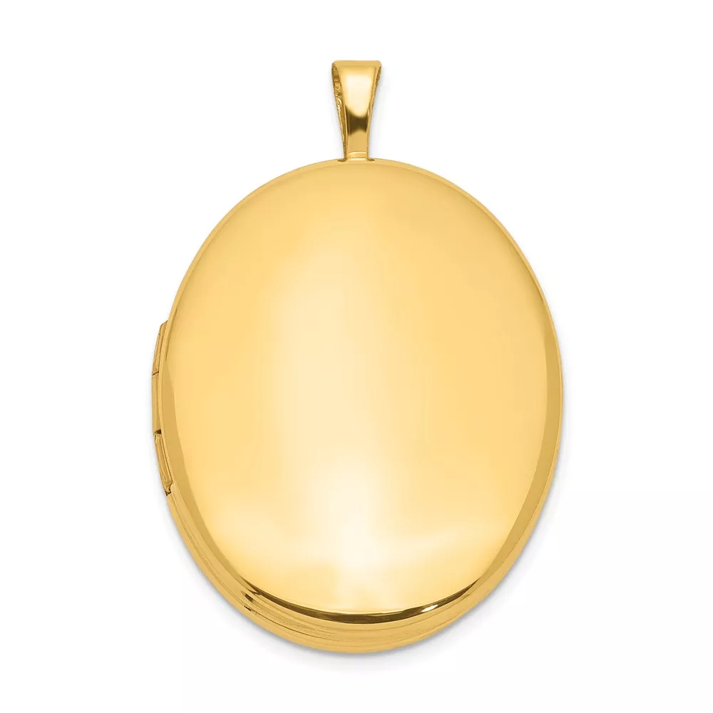 1/20 14K Gold Filled 26mm 2-Frame Oval Locket