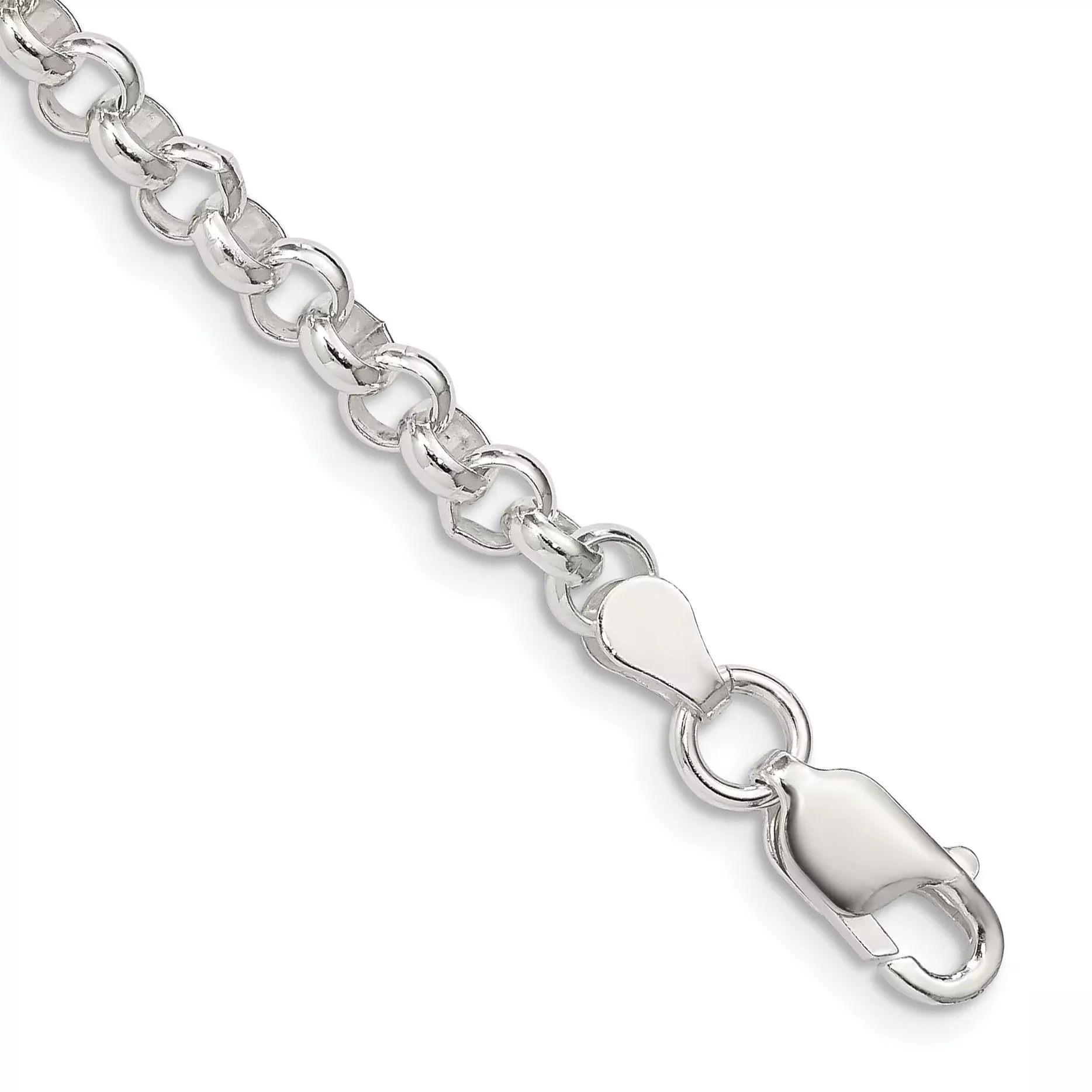 Sterling Silver 4.75mm Rolo Chain