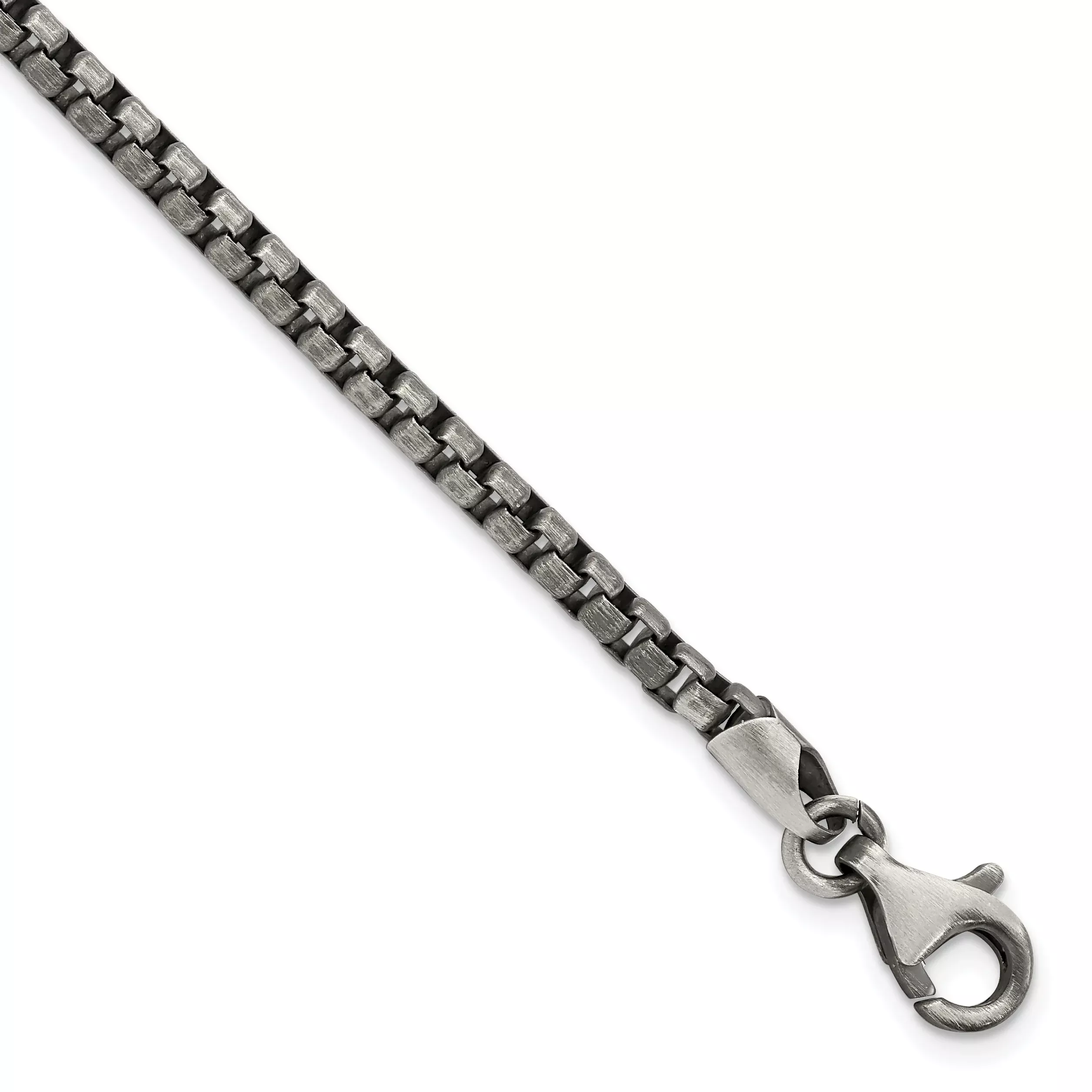 Sterling Silver Antiqued Brushed Bracelet