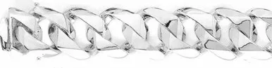 Sterling Silver Hand Made Bracelet 19.8mmAnd 9"