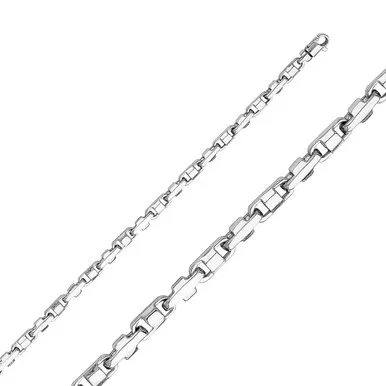 Sterling Silver "Nickel Free" Hand Made Chain 4.2mm 24